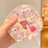 Lazo de Encaje Dulce para el Cabello para Niños, Diadema para Moño, Accesorio para el Cabello para Niñas Pequeñas, Goma para Cola de Caballo