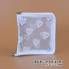 Estilo Ins Explosivo Binder de Amor com Renda A5A6A7M5 Bolsa com Zíper na Lateral Livro de Cartões Livro Caixa Estojo em estoque