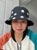 Venta de liquidación: Sombrero de Pescador con Estampado Creativo Estilo Europeo y Americano para Mujer, Sombrero de Sol Casual para Exteriores, Sombrero Cubo de Doble Cara con Protección Solar