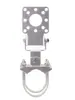 Abrazadera universal para puente AP abrazadera de antena angular multifuncional soporte fijo ajustable abrazadera de tubo aro montaje en pared