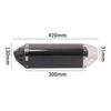 Ventas Directas de Fábrica Adecuado para Motocicleta Nk800 Yongyuan 350Duke390 Z800 R6 Tubo de Escape Triangular Modificado