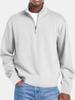 Nuevos Productos de Otoño de Amazon Tops Casuales de Manga Larga con Cierre para Hombre Ropa Deportiva Moda Polo Slim de Otoño