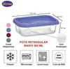 Recipiente Retangular Graduado Sanclick, 300ml