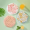 Molde de Bola de Gelo Caseiro Molde de Cubo de Gelo Congelado Caixa de Gelo para Geladeira Bandeja de Gelo Esférica Bandeja de Gelo Doméstica Caixa Bandeja de Gelo