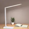 Luminária de mesa inteligente para estudar, proteção para os olhos, adequada para dormitórios universitários, leitura de cabeceira, LED recarregável, dobrável, regulável