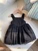 Ropa para Niños Jenny Otoño e Invierno Ropa para Niñas Estilo Occidental Estilo Hepburn Falda Lencera Falda de Contenedor Vestido de Princesa para Bebé Niña Gama Alta