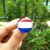 Insígnia de Bandeira Mundial, Emblema Nacional, Broche da Ucrânia, Patch de Gema Crystal Time, Produção de Insígnias Personalizadas a partir de Imagens Fornecidas