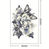 Flor de Rosa Celebridad de Internet Flor Planta Colorida Tatuaje Fabricante Tatuajes Adhesivos al por Mayor Impermeables Femeninos de Larga Duración Florales