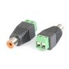 Conector RCA Terminal Lotus hembra positivo y negativo sin soldadura Cámara de vigilancia Audio y video Adaptador de terminal AV