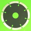 Lâmina de Serra Circular Diamantada Segmentada para Corte a Seco de 4 Polegadas 105mm/110mm Lâmina de Corte Diamantada