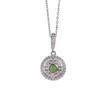 Yilu prata S925 prata esterlina Hetian jade Jade popular luz luxo moda retorno padrão pingente pulseira brincos clipe de orelha terno