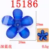 20mm cinco pétalas florzinha joia material artesanal diy roupa casaco acessórios de cabelo acessórios para cabeça fabricantes atacado à vista