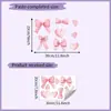 Pegatinas de Pared con Combinación de Moños Personalizados de Colores Transfronterizos Pegatinas para Ventanas Decoración de Paredes Dormitorio Sala de Estar Decoración de Pared de Fondo Pegatinas de Pared