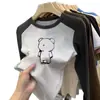 Ropa Interior para Niños Otoño/Invierno Ropa Infantil 2026 Nuevo Estilo Mediano/Grande Niños Cálido Forro Polar Casual Camiseta de Manga Larga con Bloques de Color