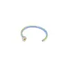 Direto da fábrica transfronteiriço aço inoxidável banhado personalidade moda de rua popular com bola semicírculo U-shaped joia para piercing no nariz