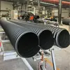 Fabricante de Tubería Corrugada Espiral Reforzada con Banda de Acero en Linyi, Tubería de Banda de Acero de Gran Diámetro 200-2200 con una Rigidez Anular que Puede Ser de hasta 16Kn