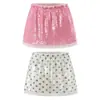 Atacado de Fábrica de Roupas Femininas Transfronteiriça 2026 Estilo Europeu e Americano Casual Simples Ajustada Patchwork de Lantejoulas Saia de Cintura Alta