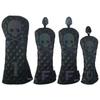 Funda de Palo de Golf Calavera Fantasma de Madera Forro de Tela Pu Impermeable Felpa Engrosada Funda Protectora para Palo 1/F/F/U