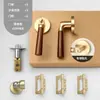 Juego de Cerradura Sencilla para Puerta de Dormitorio para Uso en Interiores, Adecuado para Baño, Dormitorio, Habitación de Adultos Mayores, Habitación de Niños y Baño, con una Cerradura de Manija Silenciosa de Lengüeta Única