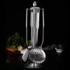 Espátula de acero inoxidable, colador, cuchara para sopa, juego de cuatro piezas, pala para saltear casera, pala para freír, utensilios de cocina, venta directa de fábrica