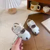 Zapatos Planos Infantiles Casuales de Boca Baja con Perlas 2026 Nuevo Estilo de Verano con Falda Zapatos Mary Jane Retro de Suela Suave