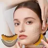 Brocha Facial de Contorno Linfático Transfronteriza, Brocha de Contorno Facial y de Cuello en Forma de Media Luna