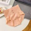 Hua Tian Cintura Pequeña ~ Ropa Interior de Cintura Alta para Mujer Algodón Puro para Niña Abdomen Tinker Vientre Pequeño Calzones Fuertes para Levantar Cadera