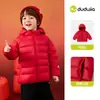 Novedad 10% de descuento Colección de Chaquetas Ligeras de PlumasChaqueta Corta para Niñas Dudu Engrosada de Invierno para Niñas