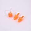 Fábrica cabello lacio clip nasal tapones para los oídos traje silicona profesional impermeable anti-asfixia tapón nasal adulto niños equipo profesional