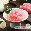 Molde de Cubo de Gelo de Flor de Peônia Tridimensional DIY Doméstico Pudim de Creme Mousse Alimento Assado Silicone de Qualidade Alimentar