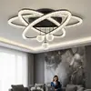 Luz principal para sala de estar e quarto em estilo minimalista italiano, luminária de teto moderna simples de luxo leve, designer Zhongshan lighting