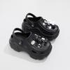 Celebridad de Internet de TikTok Zapatos de Cueva de Tacón Alto Moda de Verano para Mujer Nuevos Zapatos de Suela Gruesa con Sensación Accesorios Personalizados para Ropa Exterior
