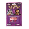 1 Acessórios de Decoração de Halloween Cosplay Dentes de Zumbi Dentes de Tigre Adereços Dentaduras de Vampiro Dentaduras Aparelhos Dentes