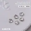 Acessórios de Nail Art Atacado Diamante Fundo Pontiagudo Transparente Super Brilho Coração Grande Torto Machado Gota d'Água Quadrado Gordo Borboleta Diamante Branco Acessórios para Unhas