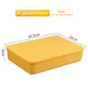 Caja de almacenamiento de plástico color Morandi caja de almacenamiento para armario ropa interior pantimedias caja de almacenamiento para snacks juguetes con tapa caja de almacenamiento