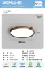 Luminária de Teto para Sala de Estar Estilo Vintage para Casa 6 Novas Luzes Principais para Hall Luz Retangular Slim Retro Francesa Proteção para os Olhos Opção Padrão