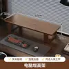 Soporte de madera maciza para ordenador de escritorio, estante de almacenamiento para escritorio de oficina, organizador de escritorio, soporte para portátil