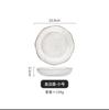 Spot luxo simples tigela de vidro conjunto doméstico prato de frutas Flor sobremesa tigela de salada de vegetais louça atacado