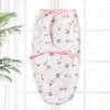 Saco de dormir para bebé, saco de dormir anti-sobresaltos, toalla para bebé de otoño e invierno, para niños y niñas recién nacidos, anti-patadas, estampado grueso, venta al por mayor