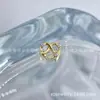 Brincos Coleção Ouro Roxo Claro Liga de Titânio ASTMF-13 G23 Titânio Rosca Interna Zircônia Studs para Lábio Studs para Piercing