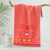 Uma variedade de toalha de rosto de algodão absorvente para banho de casa macia para bebê toalha de rosto infantil de desenho animado fofo