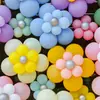 Balão de 5 polegadas fosco Macaron formato de coração loja decoração balão redondo balão pequeno atacado lote transfronteiriço