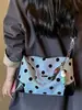 Shuai Mijia 2026 Verão Nova Bolsa de Mão de Bolinhas Nicho Estilo Ins Simples para o Dia a Dia Bolsa de Ombro Feminina Bolsa de Axila