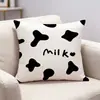 Arte Nórdico Abstracto Panda Moderno Europeo Minimalista Cojín Decorativo Sofá Sala de Estar Habitación Modelo Funda de Cojín Lumbar Cojín