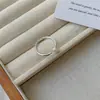 Anel feminino aberto de pérola ajustável elegante moda empilhável luxo leve