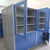 Gabinete de Instrumentos de Madera y Aluminio de Laboratorio Gabinete Escalera para Medicamentos Gabinete para Reactivos y Utensilios Gabinete para Instrumentos Todo de Madera Gabinete para Instrumentos de PP Vitrina