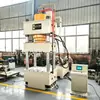 Shanjiang Produz Pás Pontiagudas de Aço Inoxidável, Prensas Hidráulicas de Três Vigas e Quatro Colunas, Prensas de Estampar 315 e Máquinas de Corte de Bordas