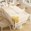 2026 Nuevo Estilo Mantel Impermeable, Resistente al Aceite, Resistente al Calor, Lavable, Cubierta Rectangular para Mesa, Tapete de Mesa, Lujo Ligero, Sensación de Alta Gama