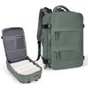 En stock Amazon mochila impermeable para viaje bolsa de equipaje USB traje de aseo de viaje moda al por mayor