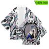 Cross-border Source preto Deacon 3D impressão a cores adulto animação japonesa verão quimono cardigan capa fina casaco